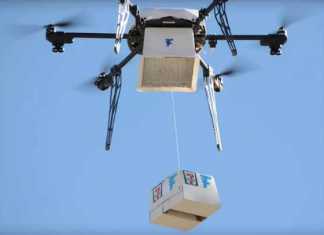 food delivery drone 7 eleven