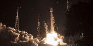 6th SpaceX Falcon 9 Lands Successfully After Satellite Launch