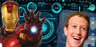 Iron Man Robert Downey Jr. Mark Zuckerberg Jarvis