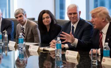 Trump meeting with tech giants