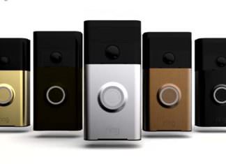 Ring WiFi Video Doorbell faceplate varieties