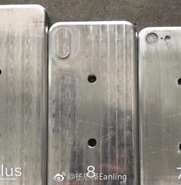 Molds that Supposedly Show the Size of Apple's 2017 iPhones Appeared Online