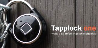 Tapplock One is the First Real Smart-Padlock