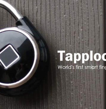 Tapplock One is the First Real Smart-Padlock